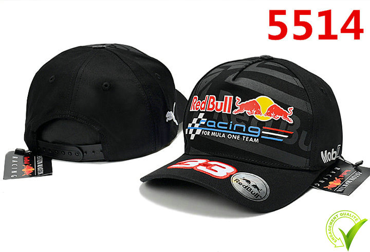 2022 Casquette de baseball Red Bull Racing F1 Team Max Verstappen 33 Homme